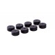 HiFi Isolation Accessories Black Aluminium Floor Protectors 18mm Solid Aluminium