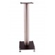 Speaker Stands Brushed Chrome Stand Finish