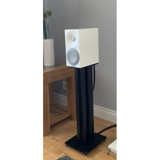 Speaker Stands Black Finish