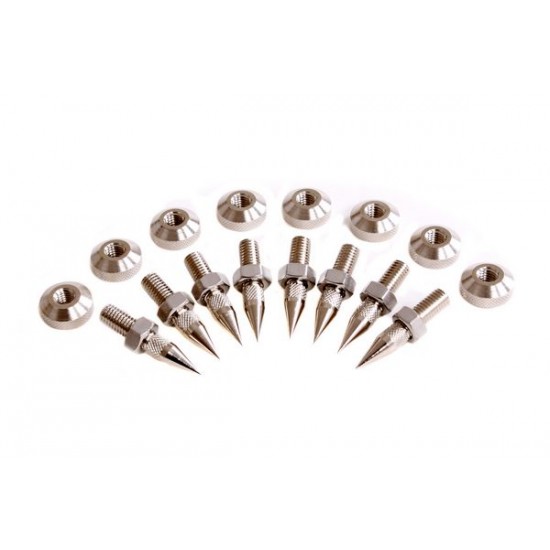 HiFi Isolation M8 Spikes Nickel Plated with Alen Key 