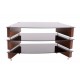 Audio Visual Furniture Milan 6 LCD 3 Corner Support Range