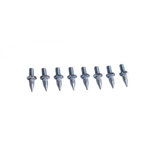 HiFi Isolation Spikes M8 Polished Zinc Plate 